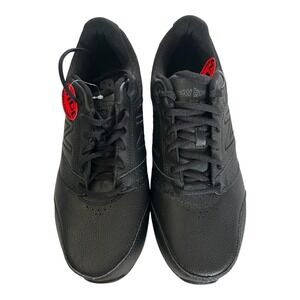 New Balance 928v2 WW928BK2 Womens 9.5 Black Leather Walk Running Sneaker Wide‎